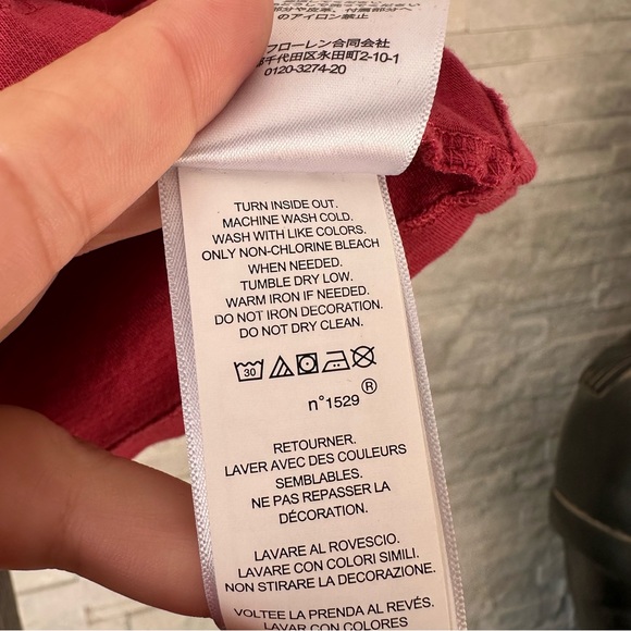 Polo Ralph Lauren Polo Painting Artist Bear Tee Size 4 Girls - Picture 5 of 6